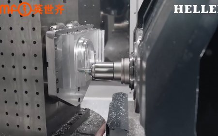 AMF英世齐零点定位系统+HELLER五轴加工，效率与精准兼得