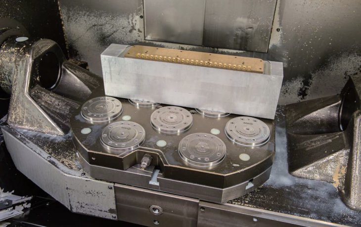 AMF零点定位系统用于模具装夹